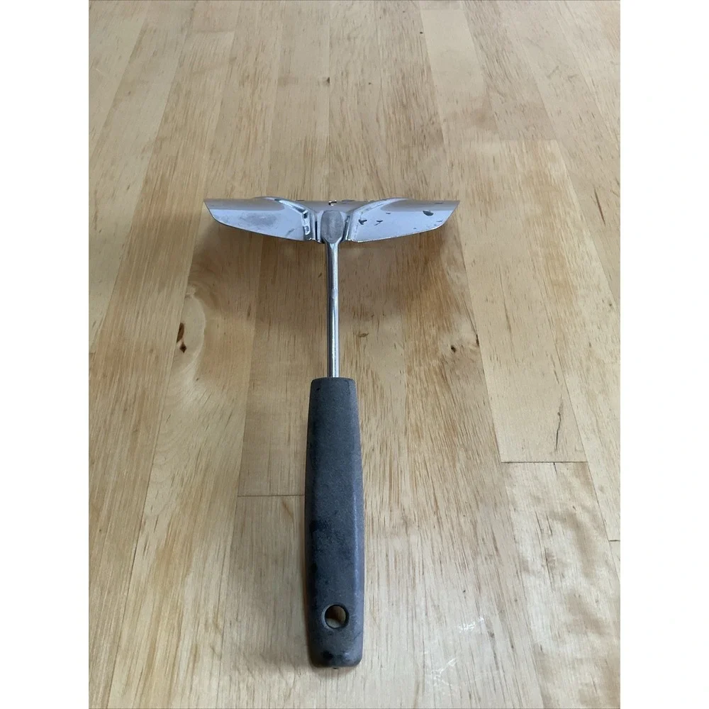 Vtg FOLEY‎ Wide Slotted Curved SPATULA Turner Flipper MEAT LIFTER~UTENSIL